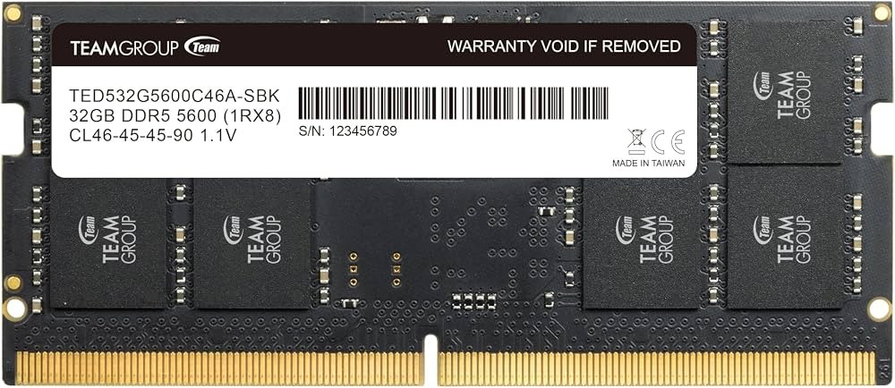TeamGroup TeamGroup Elite 32GB DDR5 5600 Single Module