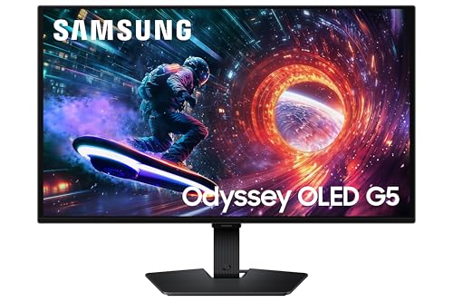Samsung Samsung 27” Odyssey OLED G5 (G50SF) Series QHD & QD-OLED Gaming Monitor