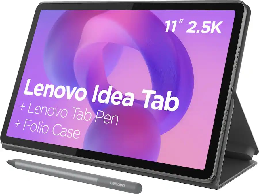 Lenovo Lenovo Idea Tab 11" Tablet with Pen & Folio Case 8GB RAM 128GB Wifi Luna Lenovo IdeaTab 11 Tablet with Pen & Folio Case