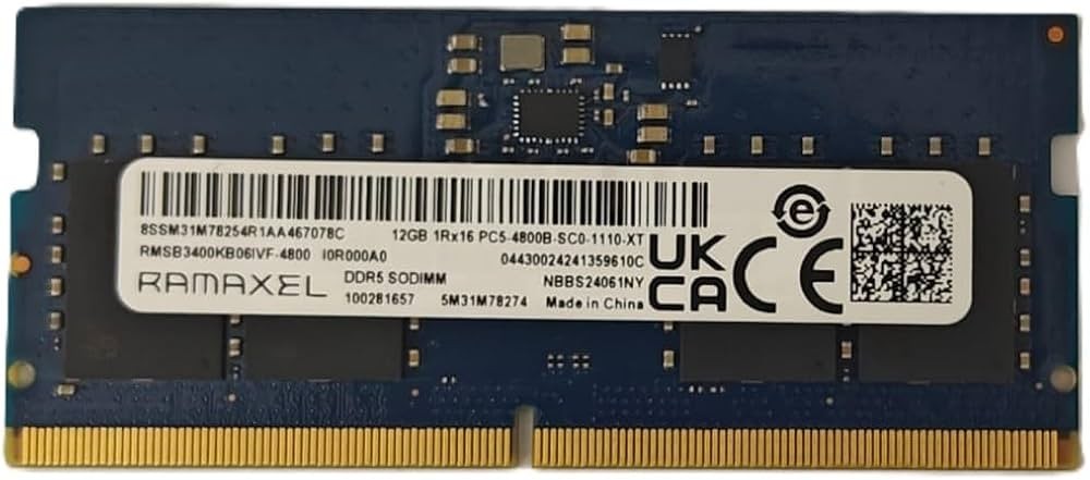 Ramaxel Ramaxel 12GB DDR5 5600MHz RAM